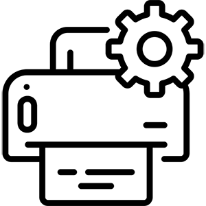 Printer monitoring icon
