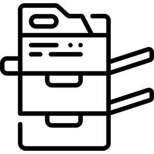 Multiple printers icon