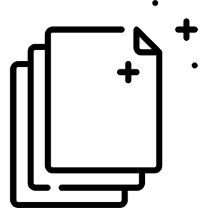Print usage reporting icon